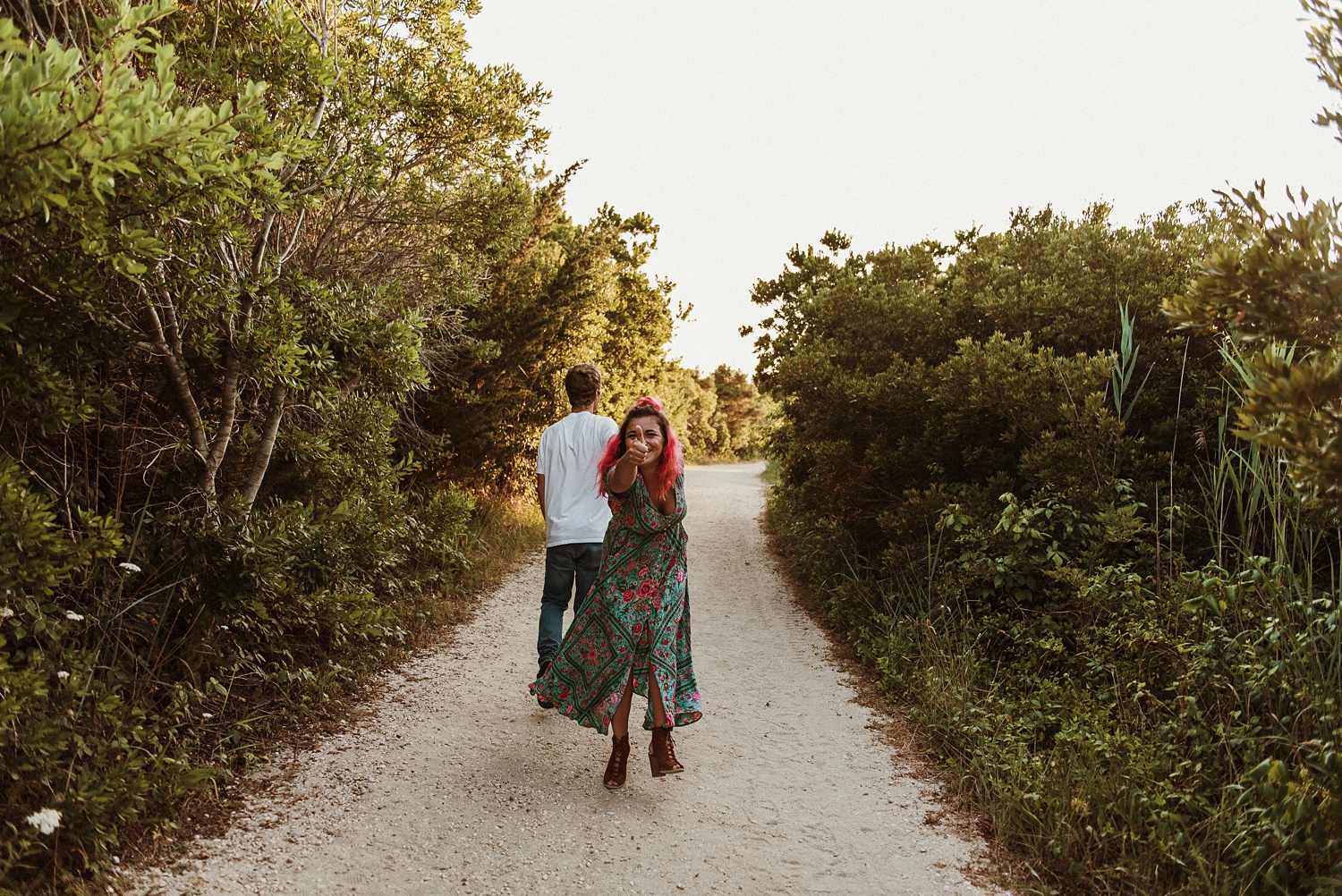 date night engagement session